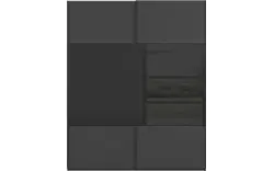 Goossens kledingkast finca combi glans mat glas wit hoogwaardig meubelplaat - 8244418-{merk}-finca-combi-sts-wit-schuifdeuren-02